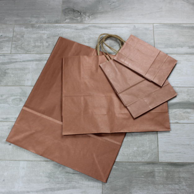 Picture of Kraft Paper Bags - Copper