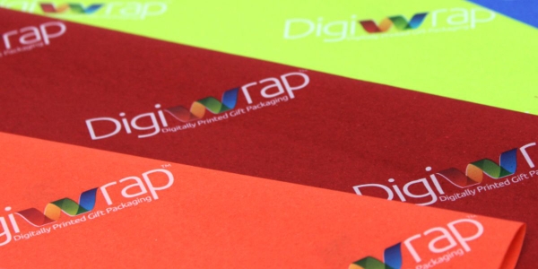Digitally printed customized tissue paper, gift bags, DigiWrap