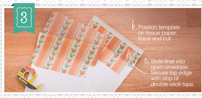 create envelope liners