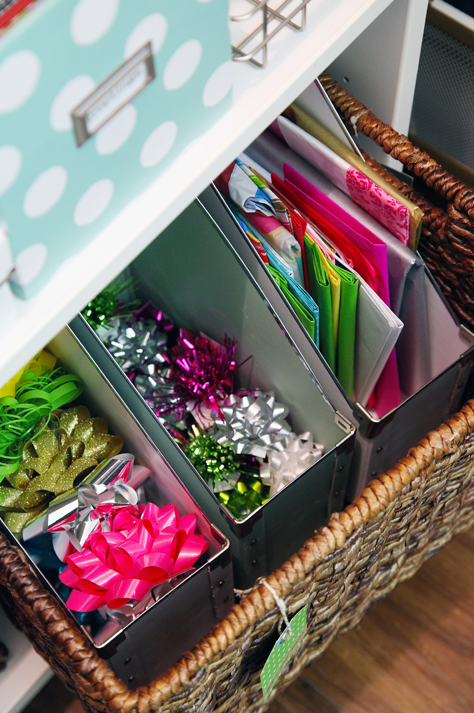 Gift Bag & Tissue Paper Storage