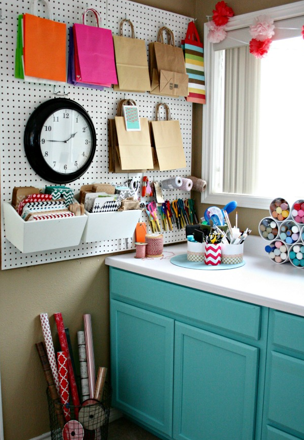 12 Smart Gift Wrap Storage Ideas - One Crazy House