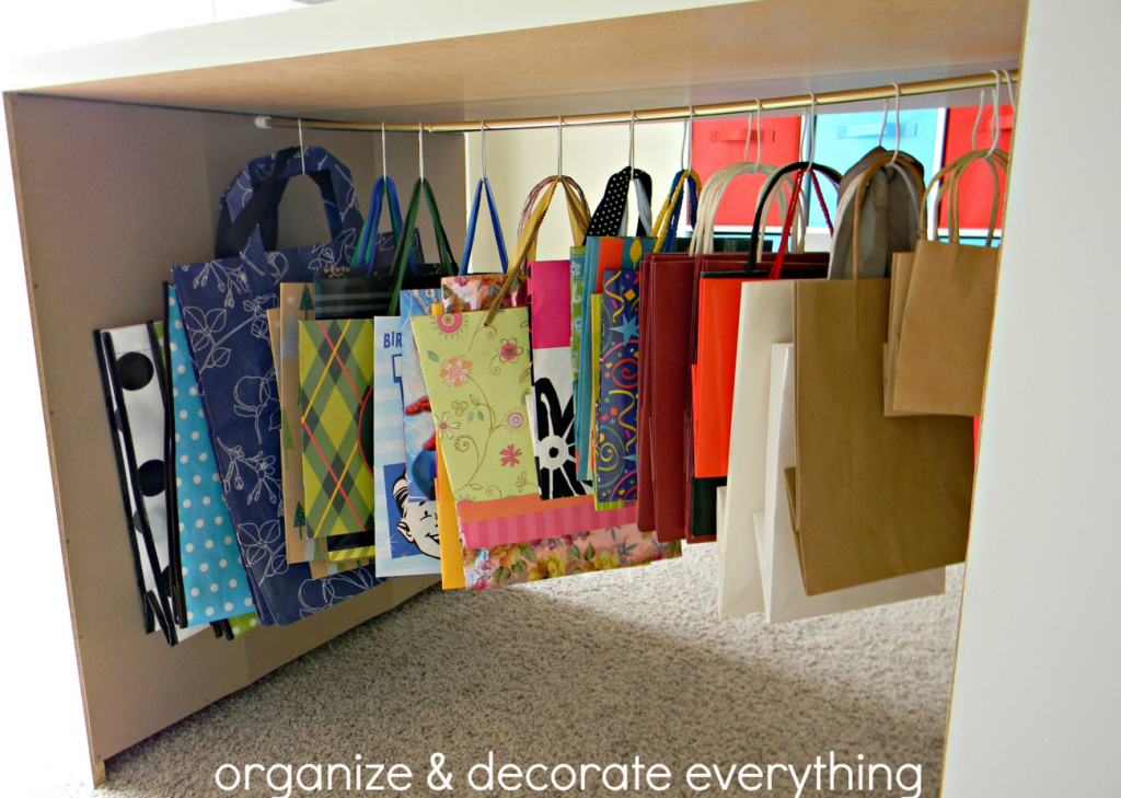 10 Genius Gift Wrap Storage Ideas